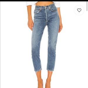 Riley High Rise Straight Crop in Frequency
AGOLDE